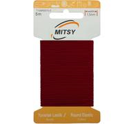 MITSY Reißfeste Gummiband Gummibänder zum Nähen Breit 1.5 mm Stark Gummilitze für Hosengummi Haushalt DIY Handwerk Stoffe zum Nahen