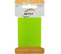 MITSY Reißfeste Gummiband Gummibänder zum Nähen Breit 1.5 mm Stark Gummilitze für Hosengummi Haushalt DIY Handwerk Stoffe zum Nahen