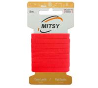 MITSY Reißfeste Gummiband Gummibänder zum Nähen Breit 10 mm Stark Gummilitze für Hosengummi Haushalt DIY Handwerk Stoffe zum Nahen