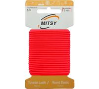MITSY Reißfeste Gummiband Gummibänder zum Nähen Breit 3 mm Stark Gummilitze für Hosengummi Haushalt DIY Handwerk Stoffe zum Nahen