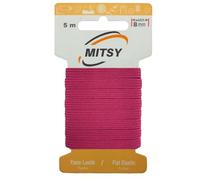 MITSY Reißfeste Gummiband Gummibänder zum Nähen Breit 8 mm Stark Gummilitze für Hosengummi Haushalt DIY Handwerk Stoffe zum Nahen