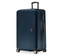 MITTE - Großer Koffer Hartschale Dunkelblau matt, TSA, 77 cm, 130 Liter Dunkelblau