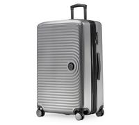 MITTE - Großer Koffer Hartschale Silber matt, TSA, 77 cm, 130 Liter Silber