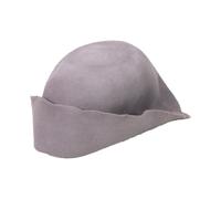 Mittelalter Filzhut / Pilgerhut lila-grau