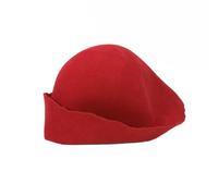 Mittelalter Filzhut / Pilgerhut rot