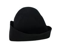 Mittelalter Filzhut / Pilgerhut schwarz