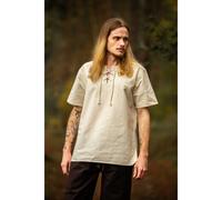 Mittelalter Hemd kurzarm Natur „Erhart“ XXXL