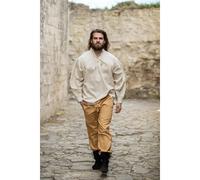 Mittelalter Hose mit Gummizug Honigbraun "Veit" XXXL