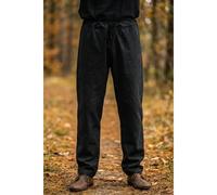 Mittelalter Hose schwarz Tunnelzug "Peter" XL