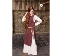 Mittelalter Kleid Typ Überkleid Haithabu Braun S