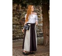 Mittelalter Kurzarmbluse Weiß "Otilia" XL