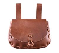 Mittelalter-Ledertasche, hellbraun