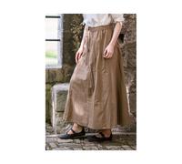 Mittelalter oder Piratenrock "Dana" in Hellbraun S/M