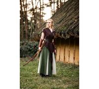 Mittelalter Rock Grün/Natur" Isabella"