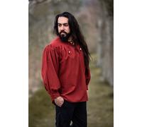 Mittelalter Schnürhemd Rot "Friedrich" XXXL