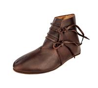 Mittelalter Schuhe Typ London einfach genagelte Sohle Braun Gr. 45