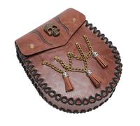 Mittelalterliche Hüfttasche,Mittelalterliche Hüfttasche,Reise-Geldbörse aus PU-Leder - Handyhalter, tragbare Gürteltasche, verschönern Sie Ihr Halloween-Renaissance-Cosplay