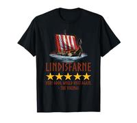 Mittelalterliche nordische Geschichte - Lindisfarne - Viking Longship T-Shirt