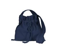 Battle-Merchant Mittelalter Umhängetasche für Damen und Herren aus Baumwolle | Schultertasche oder Schulterbeutel aus Canvas | Karneval Pilgertasche aus Stoff diverse Farben (Blau)