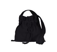 Battle-Merchant Mittelalter Umhängetasche für Damen und Herren aus Baumwolle | Schultertasche oder Schulterbeutel aus Canvas | Karneval Pilgertasche aus Stoff diverse Farben (Schwarz)