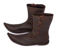 Mittelalterliche Schuhe für einfaches Volk