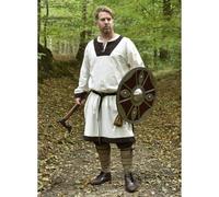 Mittelalterliche Tunika Vallentin, natur/braun L