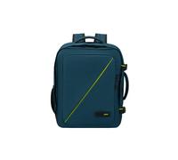 American Tourister Take2Cabin - Easyjet Kabinentasche 45 x 36 x 20 cm, 38 L, 0.70 kg, Handgepäck, Flugzeug Rucksack M Underseater, Blau (Harbor Blue)