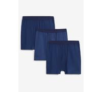 Mittellange Highwaist Boxershorts eng mit weicher Baumwolle (3er Pack) 7 (XL)