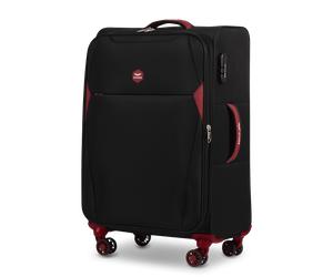 Mittlere weiche Reisetasche DIPPER Wings 24" SCHWARZ Schwarz