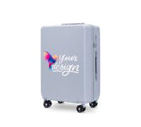 Mittlerer Koffer Wings PERSONALIZED ABS+ 24" Pastellblau Blau