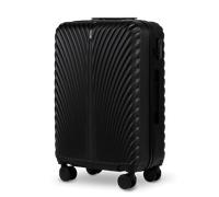 Mittlerer Koffer WINGS SWAN 24" SCHWARZ Schwarz