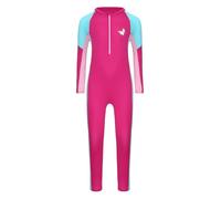 Miutii Mädchen Badeanzug Langarm UV Schutz Bademode Ganzkörper Schwimmanzug Rashguard Neoprenanzug Surfanzug UV Schutz Badebekleidung