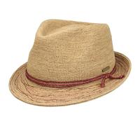 Mivella Crochet Trilby Raffiahut by Stetson natur M (56-57 cm)