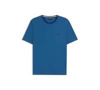 BOSS T-Shirt aus Stretch-Baumwolle mit Logo-Stickerei - Style Mix&Match T-Shirt R, 50515312 Blau XXL