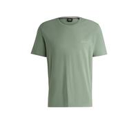 BOSS T-Shirt aus Stretch-Baumwolle mit Logo-Stickerei - Style Mix&Match T-Shirt R, 50515312 Hellgrün XL