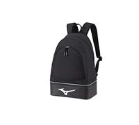 Mizuno Back Pack Black/White ONE Size Unisex