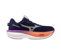 Mizuno Damenlaufschuhe Wave Rider 30, Rhodonite/white/firecracker - dunkelblau / 41