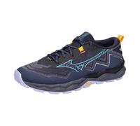 Mizuno Wave Daichi 9 GTX wasserdichte Traillaufschuhe, Baritone Blue Citrus Capri Breeze, 45 EU