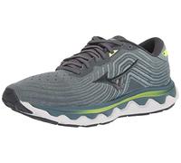 Mizuno Herren Wave Horizon 6 Sneaker, Rauchblau/Ebenholz, 42.5 EU