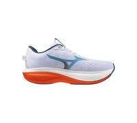Mizuno - Laufschuhe - Herren - Wave Rider 30 - Wave Rider 30 White/Blue Jewel/Orange.com für Herren - Größe 8 UK - Weiß Weiß 8 UK