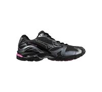 Mizuno - Lifestyle-Herrenschuhe - Herren - Wave Rider 10 - Wave Rider 10 Black Sand/Black/Spring Crocus für Herren aus Leder - Größe 9,5 schwarz 9.5 UK