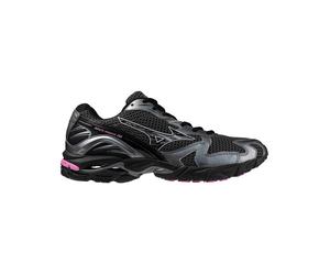 Mizuno - Lifestyle-Herrenschuhe - Herren - Wave Rider 10 - Wave Rider 10 Black Sand/Black/Spring Crocus für Herren aus Leder - Größe 10 UK schwarz 10 UK
