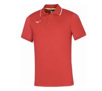 Mizuno Men Mizuno Polo Poloshirt rot S