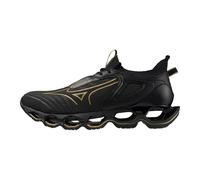 Mizuno Men's Wave Prophecy 14 Running Shoe, Schwarz/Gold, 47 EU