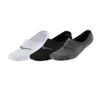 Mizuno Super Short Socks 3P Socken S, schwarz / weiß / grau