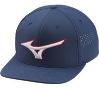 Mizuno Tour Flat Snapback Herren Cap, dunkelblau