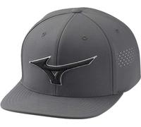 Mizuno Tour Flat Snapback Herren Cap, dunkelgrau