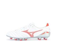 Mizuno Unisex Shoe Morelia Neo Pro Md Schuhe, Weiß/Rot (White Radiant Red Hot Coral), 40.5 EU