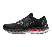 Mizuno Unisex Wave Inspire 19 Road Running Shoe, Black Silver Bittersweet, 37 EU