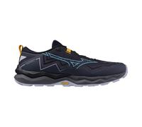 Mizuno Wave Daichi 9 GTX wasserdichte Traillaufschuhe, Baritone Blue Citrus Capri Breeze, 45 EU